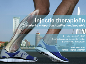 Injectie therapieën - R.J. de Vos